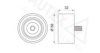 AUTEX 651545 Deflection/Guide Pulley, timing belt